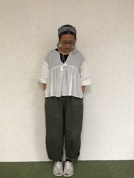 力高子さんのコーディネート