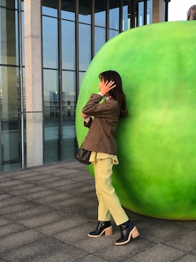 「fig（フィグ）のアイテム」を使った、rottsoさん（レディース・158cm）の秋コーディネート