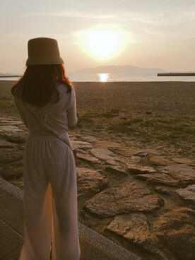 riさん（レディース・157cm）の夏コーディネート