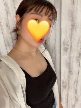 「ワイドリブブラタンクトップ」｜cheyoungさん（レディース・165cm）の夏コーディネート