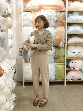 「兩件式」｜君俞さん（レディース・154cm）の冬コーディネート