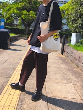 Aoiさん(メンズ・178cm)の夏コーディネート