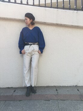 三原 未央さん（レディース・171cm）の春コーディネート