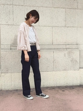 三原 未央さん（レディース・171cm）の春コーディネート