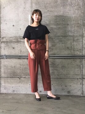 三原 未央さん（レディース・171cm）の夏コーディネート