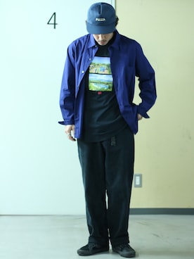 「semoh（セモー）のアイテム」を使った、daiki_kikuchiさん（メンズ・172cm）の春コーディネート