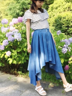 つづさん（レディース・170cm）の秋コーディネート