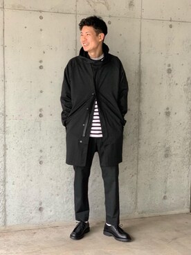 「KLEMAN（クレマン）の＜KLEMAN＞ PADRE/シューズ（モカシン/デッキシューズ）」を使った、佐藤 拓郎さん（メンズ・175cm）の春コーディネート