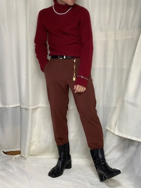 「クリスマスコーデ」｜トシィ🦉さん（メンズ・165cm・10代）の冬コーディネート