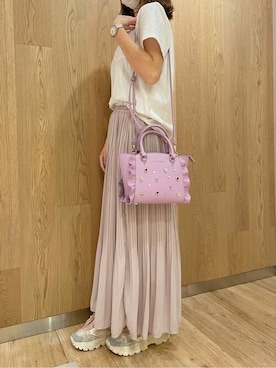 「フラッター」｜SAMANTHAVEGAShopStaffさん（レディース・150cm）の夏コーディネート
