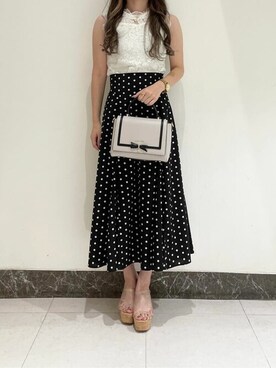 SAMANTHAVEGAStaffさん（レディース・158cm）の夏コーディネート