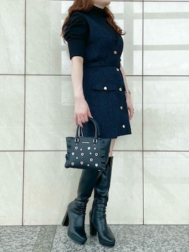「フラッター」｜SAMANTHAVEGAShopStaffさん（レディース・154cm）の秋コーディネート