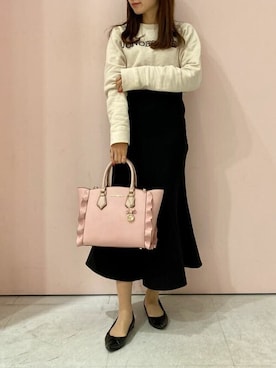 「フラッター」｜SAMANTHAVEGAShopStaffさん（レディース・157cm）の秋コーディネート