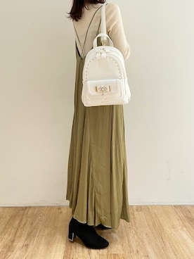 SAMANTHAVEGAStaffさん（レディース・154cm）の冬コーディネート