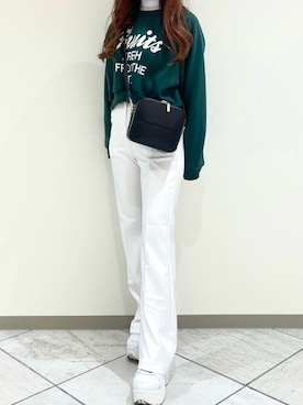 SAMANTHAVEGAStaffさん（レディース・152cm）の冬コーディネート