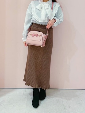 SAMANTHAVEGAStaffさん(レディース・160cm)の冬コーディネート