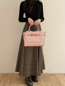 SAMANTHAVEGAStaffさん(レディース・154cm)の冬コーディネート