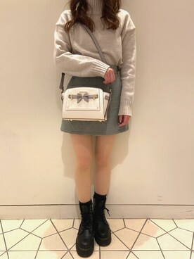 SAMANTHAVEGAStaffさん(レディース・155cm)の冬コーディネート