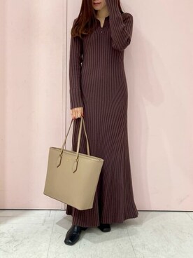 SAMANTHAVEGAStaffさん（レディース・157cm）の冬コーディネート