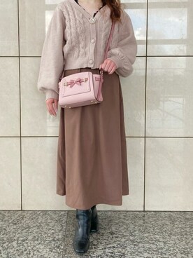 SAMANTHAVEGAStaffさん(レディース・154cm)の冬コーディネート