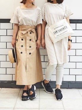 ibac☺︎さん（レディース・160cm）の夏コーディネート