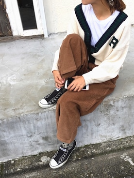 「OLIVE des OLIVE（オリーブデオリーブ）のアイテム（財布/小物）」を使った、ibac☺︎さん（レディース・160cm）の秋コーディネート