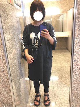 「ムック本」｜「アイテム（ワンピース/ドレス）」を使った、Miki さん（レディース・155cm）の秋コーディネート
