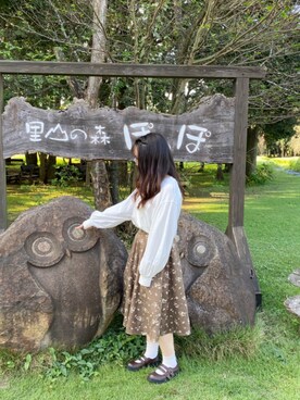 「ラブアンドピース2020」｜「アイテム（その他シューズ）」を使った、まゆさん（レディース・150cm）の秋コーディネート
