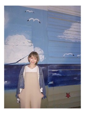 𝑚𝑎さん（レディース・163cm）の春コーディネート