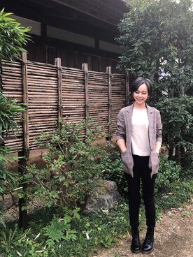𝑚𝑎さん（レディース・163cm）の秋コーディネート