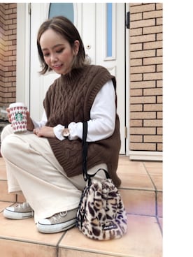 𝑚𝑎さん(レディース・163cm)の秋コーディネート