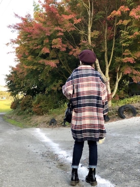 𝑚𝑎さん（レディース・163cm）の秋コーディネート