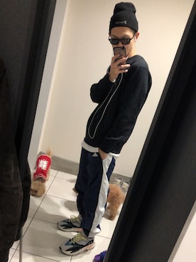 「yeezy boost 700」｜KAI:Yさん（メンズ・173cm）の秋コーディネート