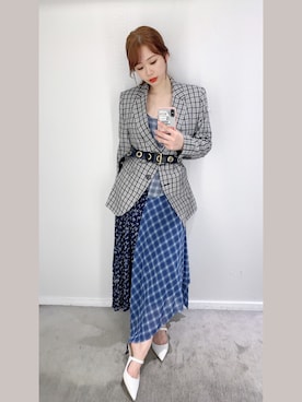 「アイテム（フォーマルスーツ/小物）」を使った、Chloe/若寧さん（レディース・161cm・20代）の春コーディネート