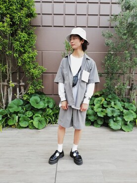 シュンさん（メンズ・168cm）の夏コーディネート