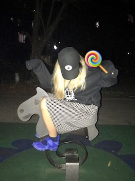 「BBCのアイテム」を使った、sevennnnさん（レディース・168cm）の春コーディネート