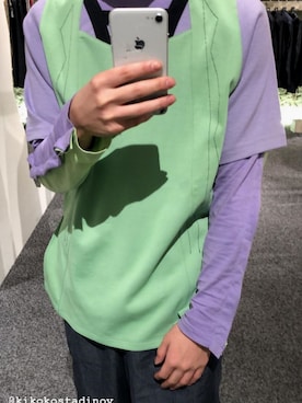 「KIKO KOSTADINOV（キコ コスタディノフ）のアイテム（トップス）」を使った、keikaw さん（メンズ・168cm）の冬コーディネート
