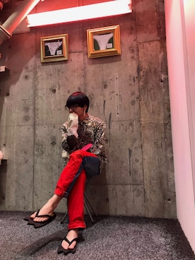 「ITTI（イッチ）のアイテム（アクセサリー）」を使った、keikaw さん（メンズ・168cm）の冬コーディネート