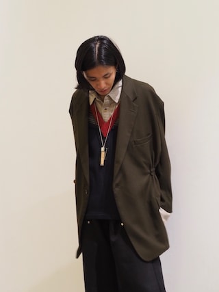 YOKE/ヨーク/WOOL FLANNEL 11XL JACKET COATを使ったメンズ人気 YOKE/ヨーク/WOOL FLANNEL 11XL JACKET COATを使ったメンズ人気