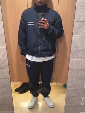 「ennoy」｜「アイテム（ブルゾン）」を使った、tsnkrk1234さん（メンズ・174cm）の春コーディネート