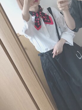 はむちゃんさん（レディース・156cm）の秋コーディネート