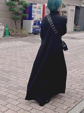 「Graphpaper（グラフペーパー）のアイテム（ワンピース/ドレス）」を使った、はむちゃんさん（レディース・158cm）の秋コーディネート