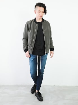 「ATTACHMENT（アタッチメント）のアイテム」を使った、aoiさん（メンズ・173cm）の夏コーディネート