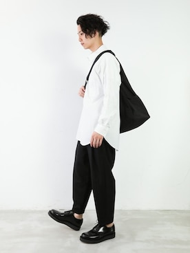 「CRAMSHELL（クラムシェル）のアイテム」を使った、aoiさん（メンズ・173cm）の夏コーディネート