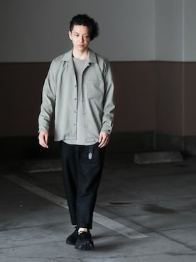 「KAZUYUKI KUMAGAI」｜aoiさん（メンズ・173cm）の秋コーディネート