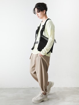 aoiさん（メンズ・173cm）の春コーディネート