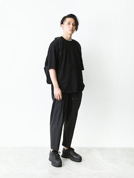 「CRAMSHELL（クラムシェル）のアイテム」を使った、aoiさん（メンズ・173cm）の夏コーディネート