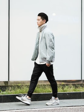 「ATTACHMENT（アタッチメント）のアイテム」を使った、aoiさん（メンズ・173cm）の秋コーディネート