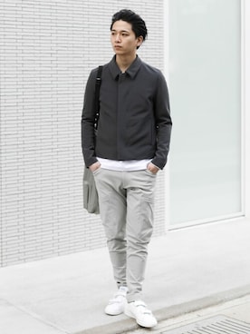 「CRAMSHELL（クラムシェル）のアイテム」を使った、aoiさん（メンズ・173cm）の冬コーディネート