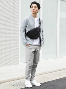 「CRAMSHELL（クラムシェル）のアイテム」を使った、aoiさん（メンズ・173cm）の冬コーディネート